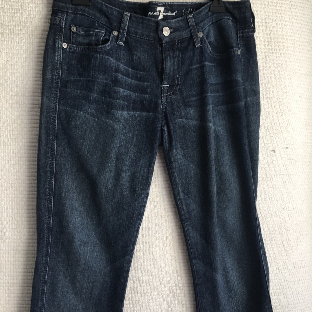 7FAM Seven A-Pocket Jeans Dark Wash - 28.5 inseam - Picture 6 of 6